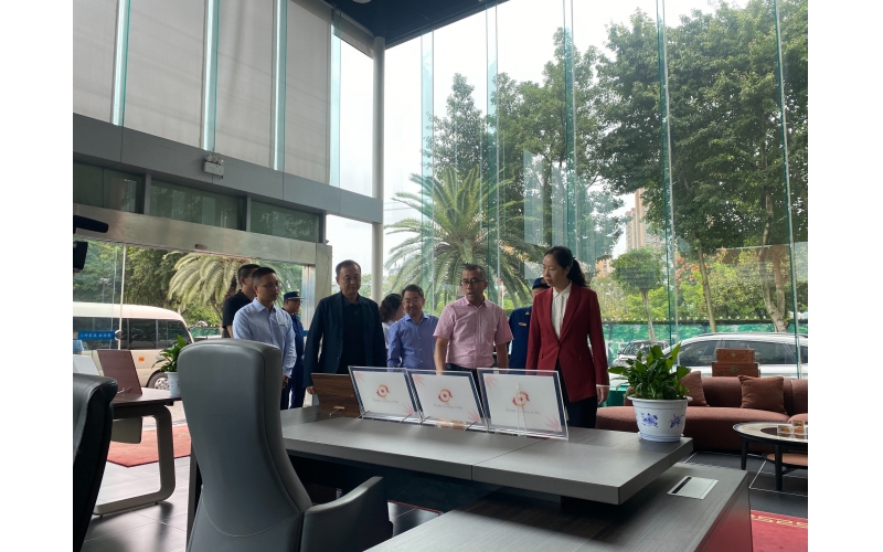 重庆市荣昌区万容区长带队到三叶调研指导工作和节前安全生产检查